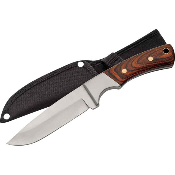 Full Tang Wood Hunter Knife