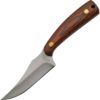 Wood Trailing Point Skinner Knife