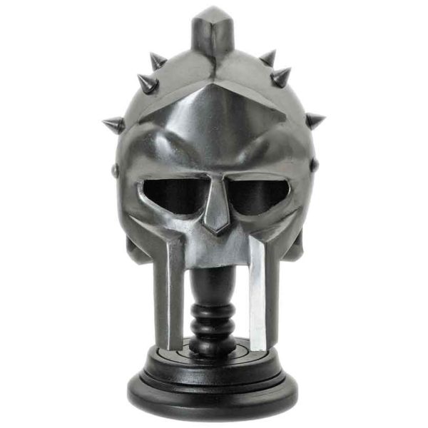 Small Gladiator Helmet with Stand