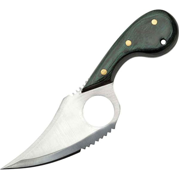 Color Wood Fixed Skinner Knife