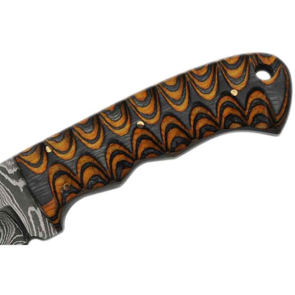 Dual Wood Handle Hunter Knife