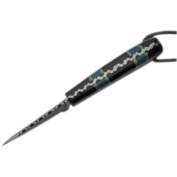 Black Turquoise Skinner Knife