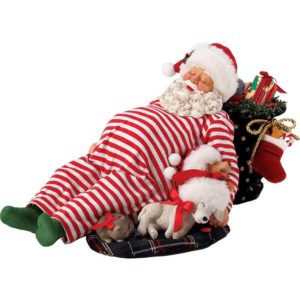 Cuddle Buddies - Santa Christmas Figurine by Possible Dreams