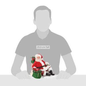 Quick Nap - Santa Christmas Figurine by Possible Dreams