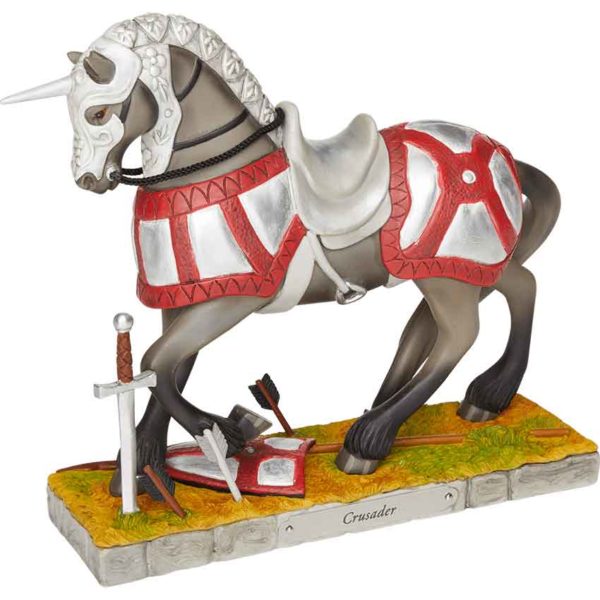 Crusader War Horse Figurine