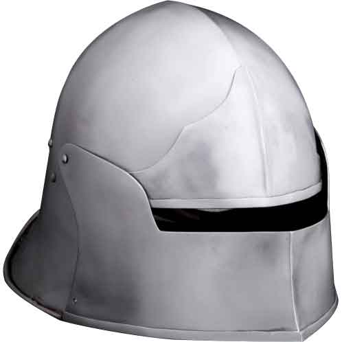 Burgundy Steel Helmet