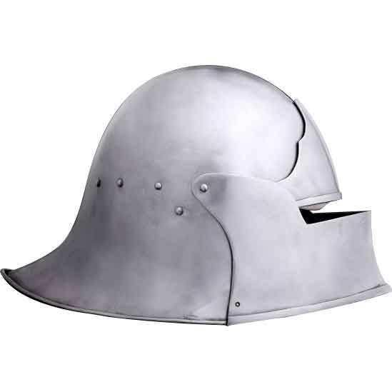 Burgundy Steel Helmet