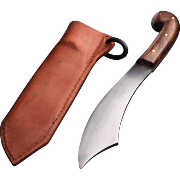 Curved Medieval Utility Knife