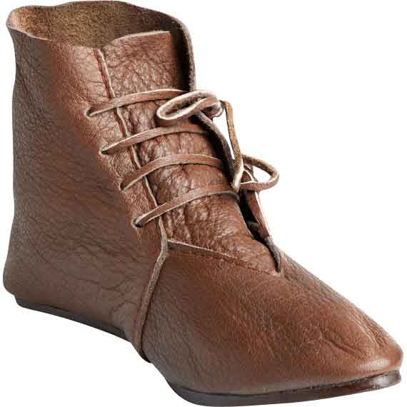 13th Century Low Boots