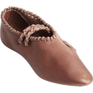 13th Century Light Leather Shoes