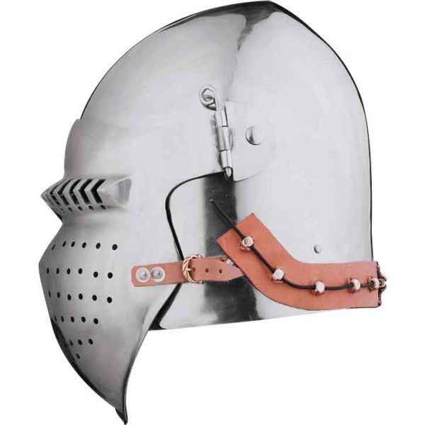 Battle Bascinet Helmet