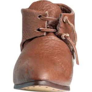 Laced Medieval Ankle Boots