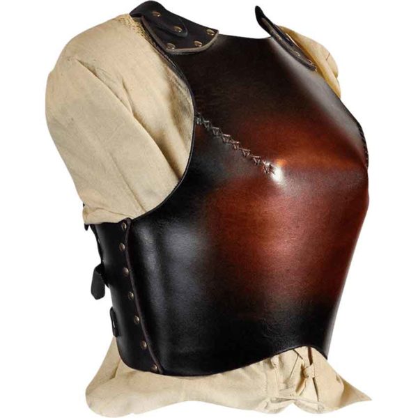 Womens Leather Breastplate