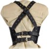 Womens Leather Breastplate