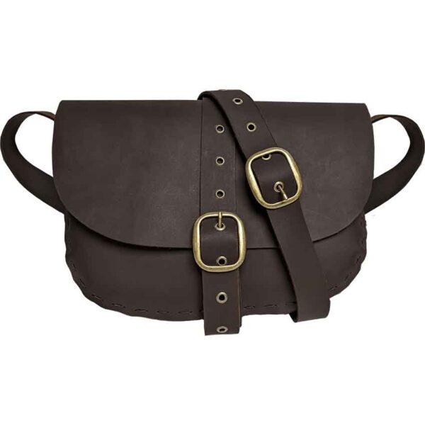 Medieval Leather Shoulder Bag