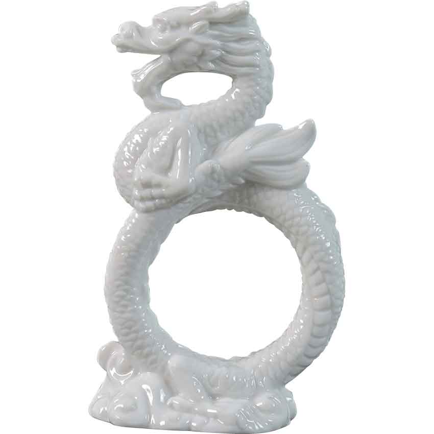 Dragon discount napkin rings
