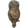 Steampunk Owl Pendulum Wall Clock