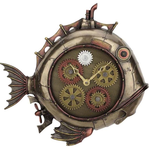 Steampunk Deep Sea Dweller Wall Clock