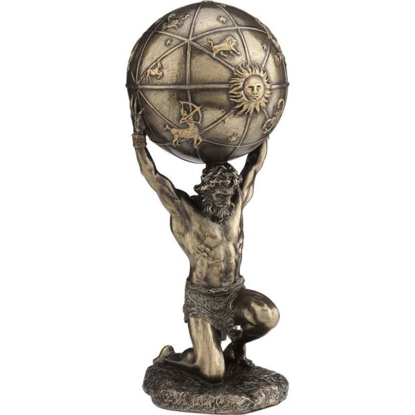 Bronze Celestial Atlas Statue