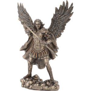 Archangel Michael Unsheathing Sword Statue