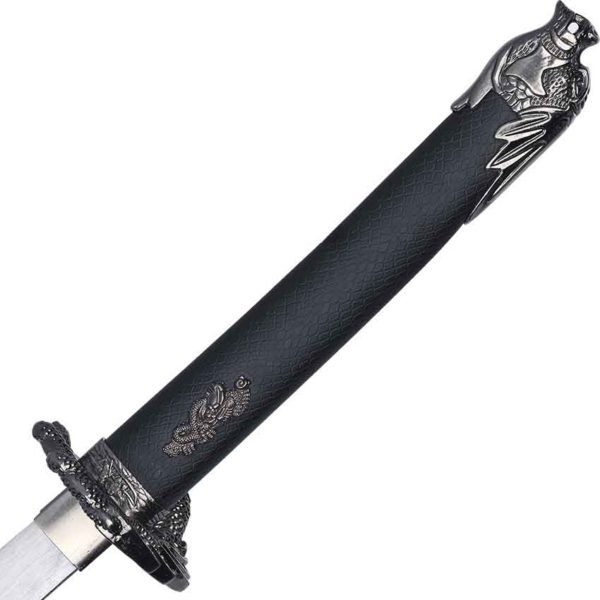 Dragon Katana with Throwing Knives