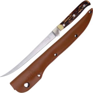 Fixed Fillet Knife with Sheath