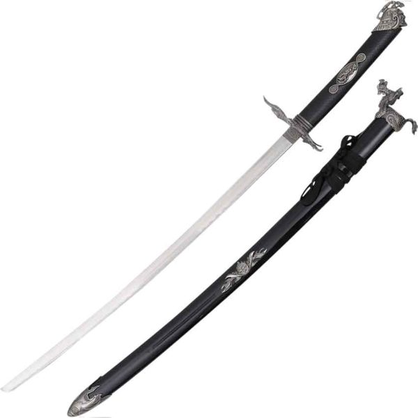 Winged Dragon Samurai Warrior Sword
