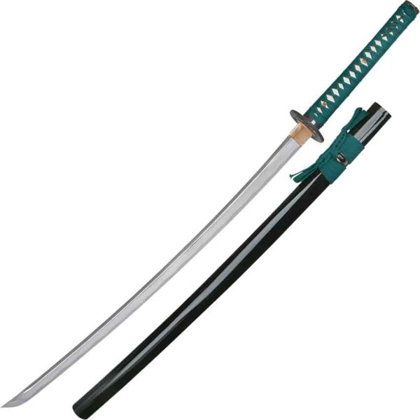 Turquoise Hilt Samurai Sword