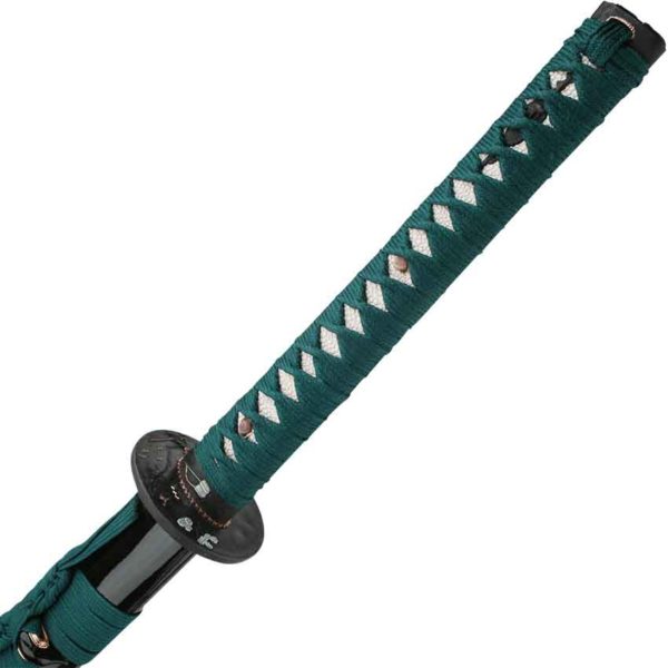 Turquoise Hilt Samurai Sword