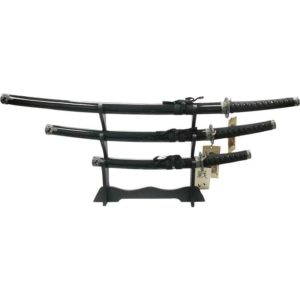 Spoke Tsuba Samurai Sword Set