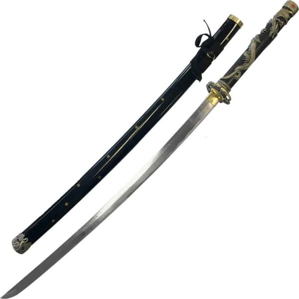 Wrapped Dragon Handle Katana