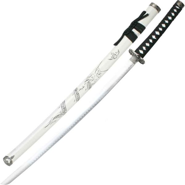 White Dragon Saya Katana