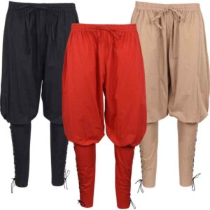 Fitted Calf Pirate Pants