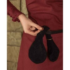 Denarius Suede Pouch