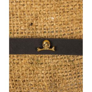 Brass Skull Belt Accent
