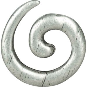 Silver Trede Spiral Hook