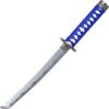 Blue Wrap Carved Dragon Sword Set