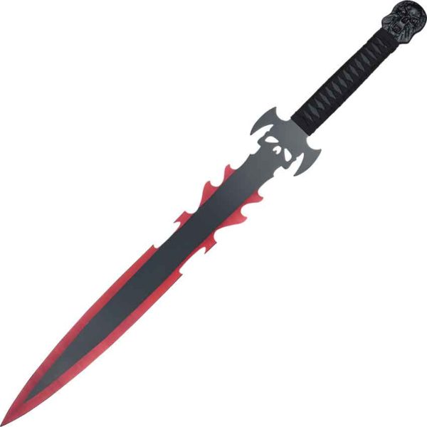Red Edge Skull Warrior Sword