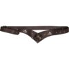 Brown Leather Pirate Belt