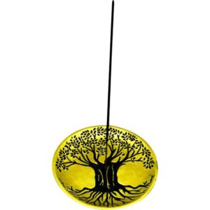 Golden Tree of Life Incense Burner