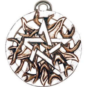 Fire Pentagram Necklace