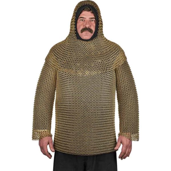 Brass Plated Chainmail Set