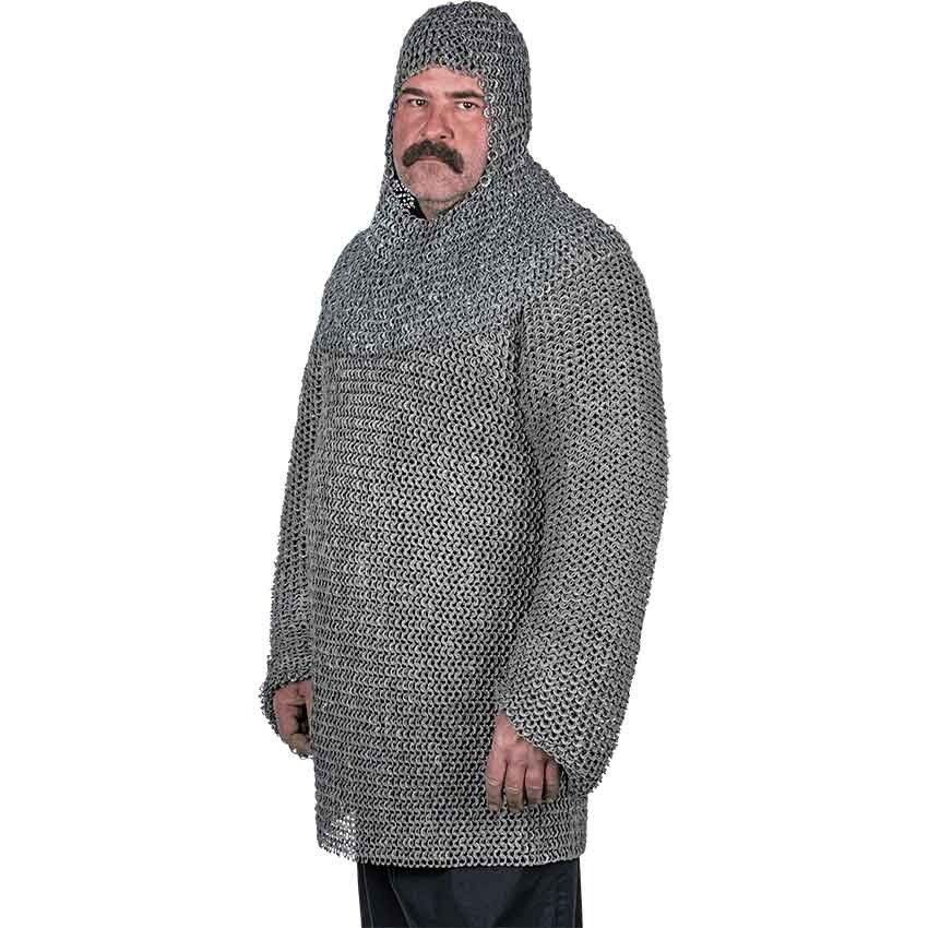Riveted Aluminum Chainmail : Chainmail Coif – JNJLD