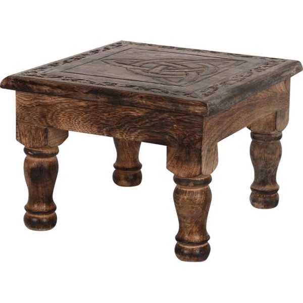 Triquetra Wiccan Altar Table