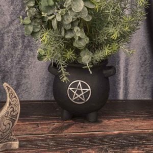 Pentagram Cauldron Planter