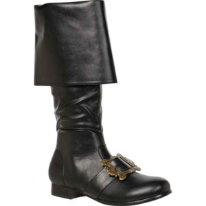 Mens Buckled Pirate Boots