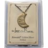 Brass Rivendell Golden Moon Necklace