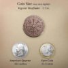 Vegvisir Norse Bronze Coin