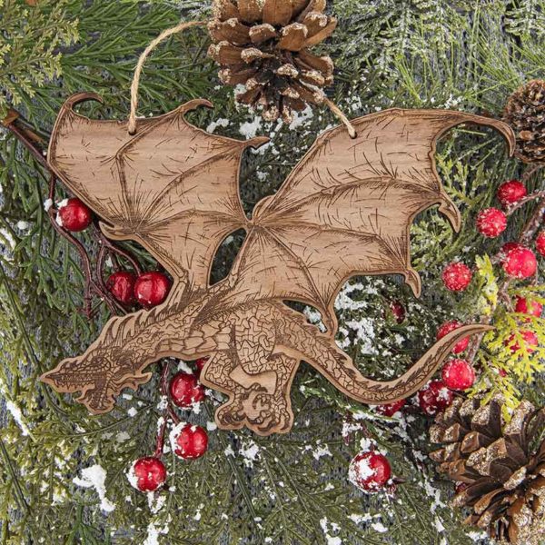 Medieval Dragon Christmas Ornament