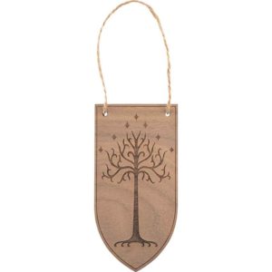 Tree of Gondor Banner Style Christmas Ornament